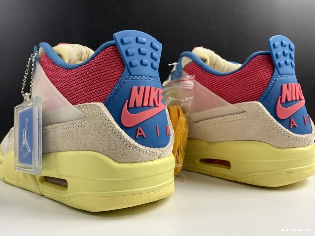 Rep Onekick Guava Ice Jordan Retro 4 Union DC9533-800 Air 0729